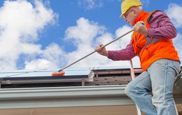 High Dubmire soft wash roof cleaning