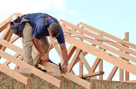 High Dubmire roof trusses